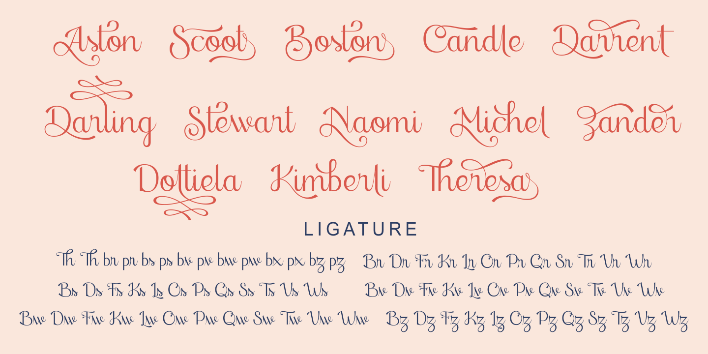 Example font Sweetlovers #4